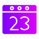 Time Party Calendar Icon