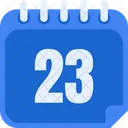 Day 23 Day 23 Number 23 Icon