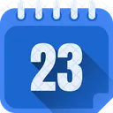 Day 23 Day 23 Number 23 Icon