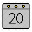 Calendar Date Appointment Icon