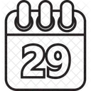 Day Calendar Schedule Icon