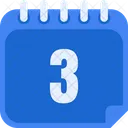 Day 3 Day 3 Number 3 Icon