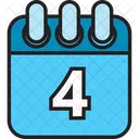 Day Calendar Schedule Icon