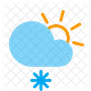 Day Frosty Snow Icon