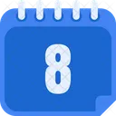 Day 8 Day 8 Number 8 Icon