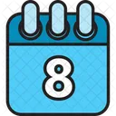 Day Calendar Schedule Icon