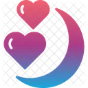 Day Love Moon Icon