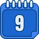 Day 9 Day 9 Number 9 Icon