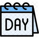 Day Calendar And Time Calendar Icon
