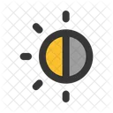 Day And Night Sun Moon Icon
