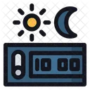 Day And Night Bedtime Sleep Icon