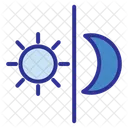 Day And Night Night Moon Icon