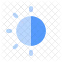 Day And Night Moon Weather Icon