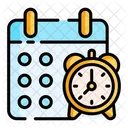 Calendar Date Clock Icon