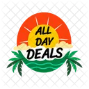 Day Deals Offers Sale Icon