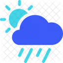 Day Heavy Rain Weather Cloud Icon