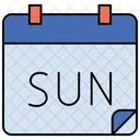 Day Calendar Day Sunday Icon