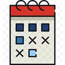 Calendar Date Note Icon