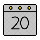 Calendar Date Appointment Icon