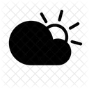 Day Cloudy Sun Icon