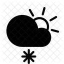 Day Frosty Snow Icon