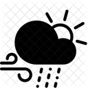 Day Sleet Wind Icon