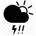 Day Hail Storm Icon