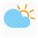 Day Cloudy Sun Icon