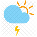 Day Lightning Sun Icon