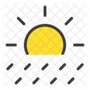 Day Sunny Rain Icon