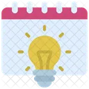 Idea Calendar Dates Icon