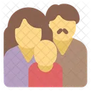 Flat Mother Mothers Day Icon