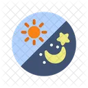 Day Moon Night Icon