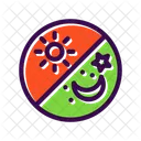 Day Moon Night Icon