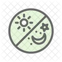Day Moon Night Icon
