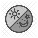 Day Moon Night Icon