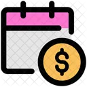 Calendar Day Pay Icon