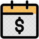 Calendar Day Pay Icon