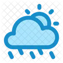 Day Rain Rain Sun Icon