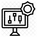 Day Trading Dollar Exchange Icon