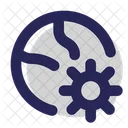 Day Zone Light Zone World Time Icon