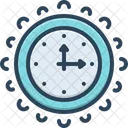 Daylight Daybreak Clock Icon