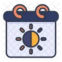 Daytime Month  Icon