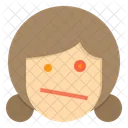 Dazed Emotion Face Icon