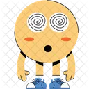Emoji Dizzy Character Icon