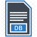 Db File Document Icon