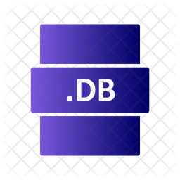 Db Icon - Download in Gradient Style