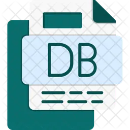 Db file db filefile formatfilefilesfileforamtsformats  Icon