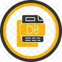 Db file db filefile formatfilefilesfileforamtsformats  Icon