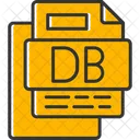 Db File Db Filefile Formatfilefilesfileforamtsformats Icon